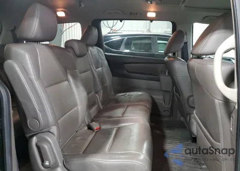 2013 Honda Odyssey Touring from USA, damaged, VIN 5FNRL5H96DB040573